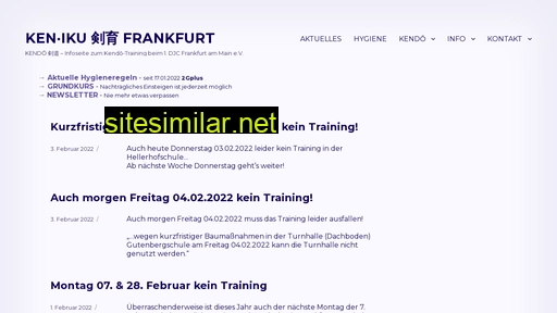 Frankfurt-kendo similar sites