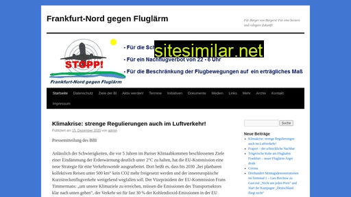 frankfurt-nord-gegen-fluglaerm.de alternative sites