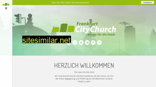 Frankfurtcitychurch similar sites