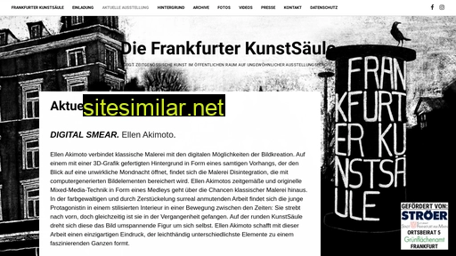 frankfurter-kunstsaeule.de alternative sites