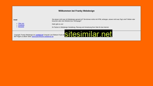 franky-webdesign.de alternative sites