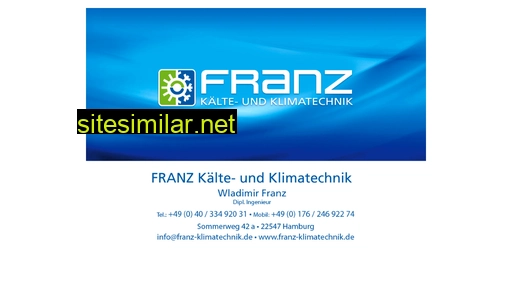 franz-klimatechnik.de alternative sites