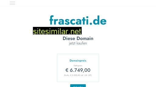 frascati.de alternative sites