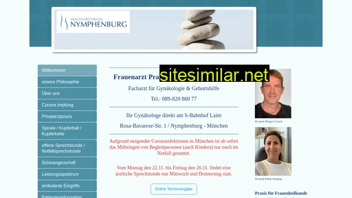 frauenarzt-nymphenburg.de alternative sites
