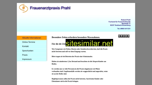 frauenarzt-prahl.de alternative sites