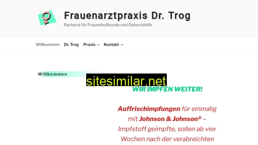 frauenarztpraxis-trog.de alternative sites