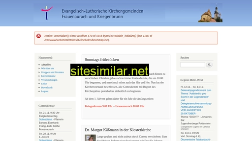 frauenaurach-evangelisch.de alternative sites