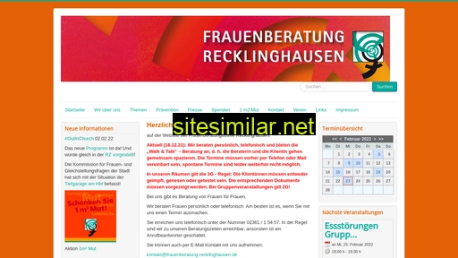 frauenberatung-recklinghausen.de alternative sites