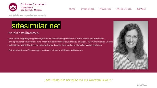 frauengesundheit-gausmann.de alternative sites
