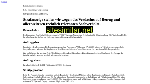fraunhofergesellschaft.de alternative sites