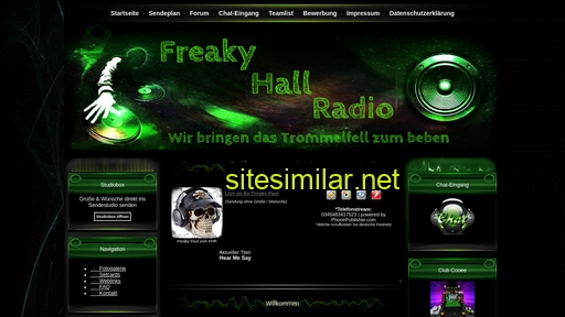 freaky-hall-radio.de alternative sites