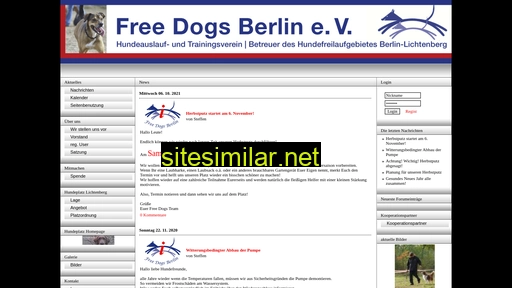 Freedogsberlin similar sites