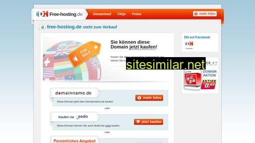free-hosting.de alternative sites