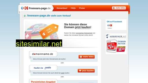 Freeware-page similar sites