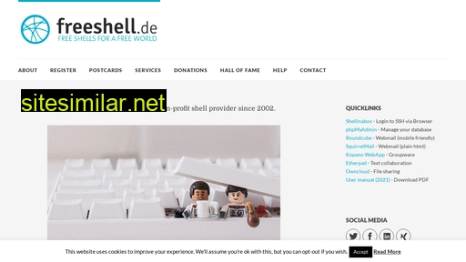 freeshell.de alternative sites