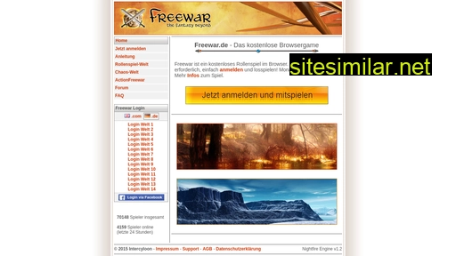 freewar.de alternative sites