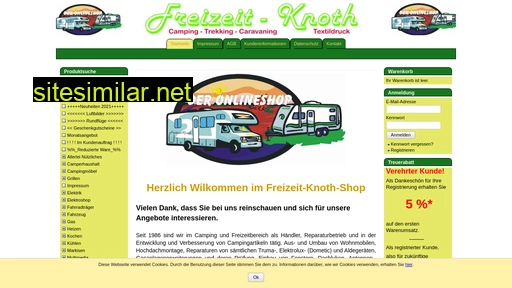 freizeit-knoth-shop.de alternative sites
