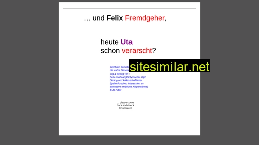 Fremdgeher-berlin similar sites