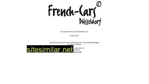 french-cars.de alternative sites