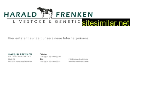 frenken-livestock.de alternative sites