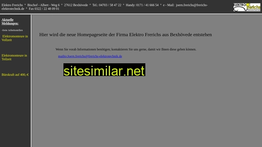 frerichs-elektrotechnik.de alternative sites