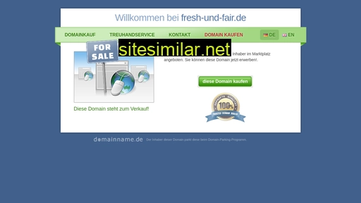 fresh-und-fair.de alternative sites