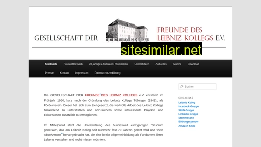 freunde.leibniz-kolleg-tuebingen.de alternative sites