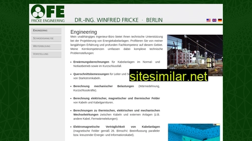 fricke-engineering.de alternative sites