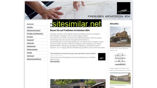 Friessleben-architekten similar sites