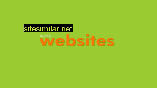 Frische-websites similar sites