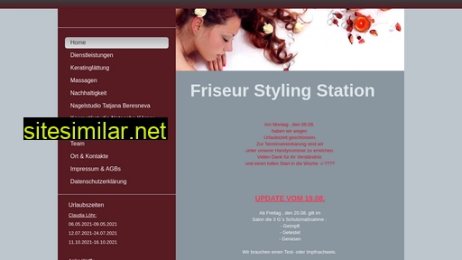 Friseur-styling-station similar sites