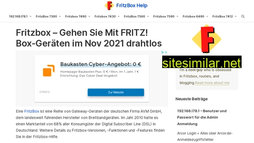fritzboxhelp.de alternative sites
