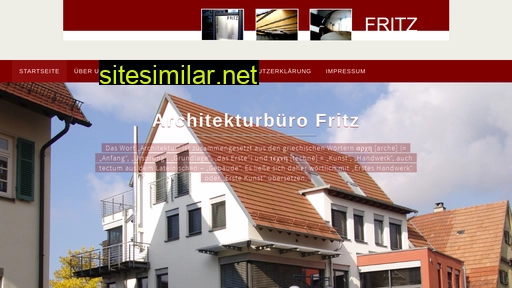 Fritz-architekturbuero similar sites