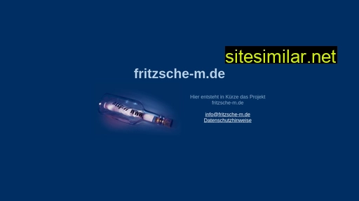 fritzsche-m.de alternative sites
