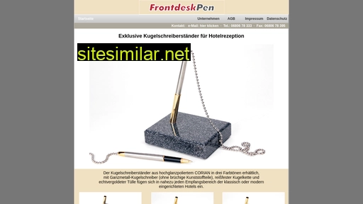 frontdesk-pen.de alternative sites