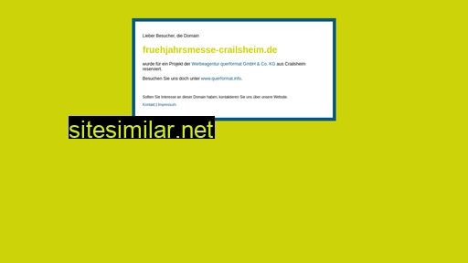 fruehjahrsmesse-crailsheim.de alternative sites