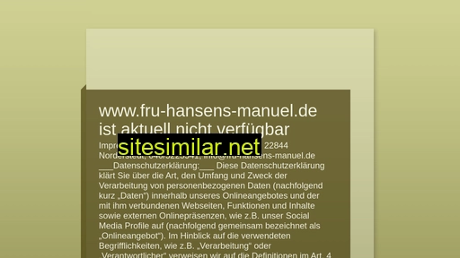 fru-hansens-manuel.de alternative sites