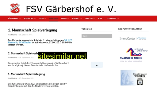 fsv-gaerbershof.de alternative sites