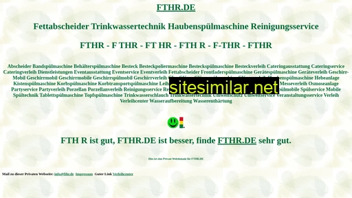 fthr.de alternative sites