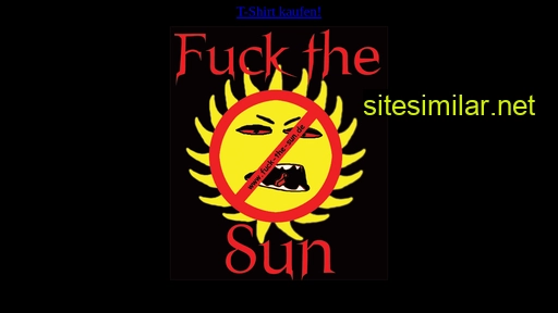 fuck-the-sun.de alternative sites