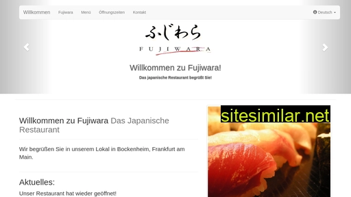 fujiwara-restaurant.de alternative sites