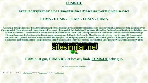 fums.de alternative sites