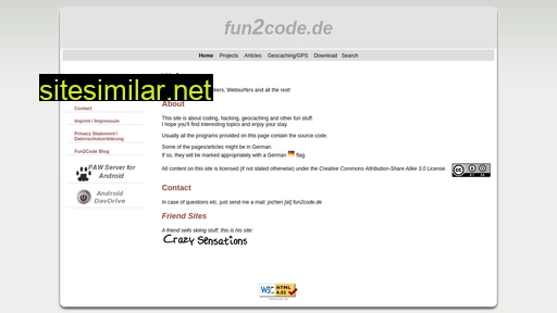 fun2code.de alternative sites