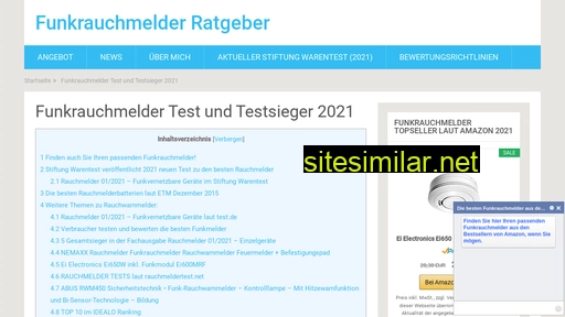 funkrauchmelder-testsieger.de alternative sites