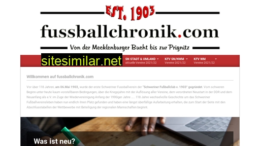 fussball-in-schwerin.de alternative sites