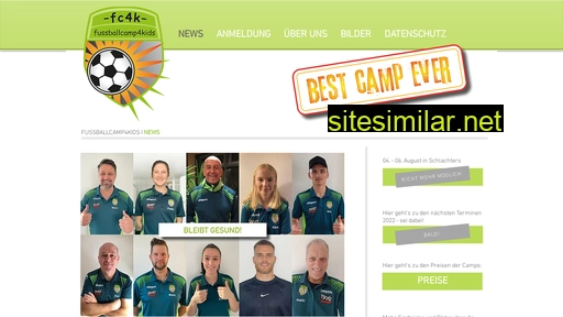 Fussballcamp4kids similar sites