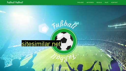 Fussballfussball-dasspiel similar sites
