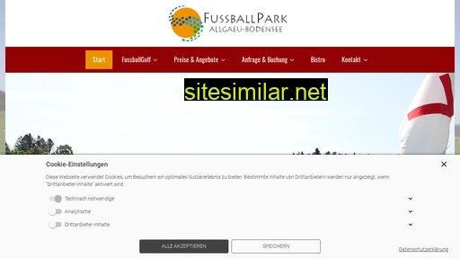 fussballpark-allgaeu.de alternative sites