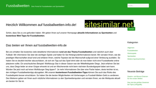 fussballwetten-info.de alternative sites