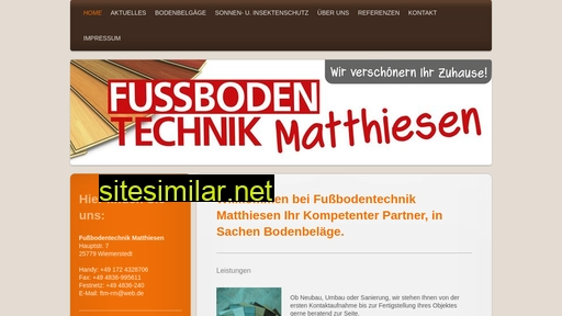 fussbodentechnik-matthiesen.de alternative sites